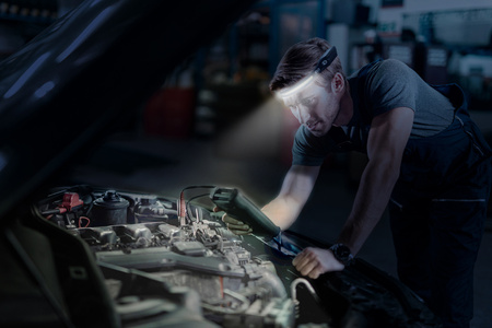 Latarka/lampka czołowa eXc HEAD, czarna