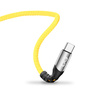 Kabel USBA-USBC eXc BRAID 1.2m,neon żółty
