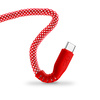 Kabel USBC-USBC eXc IMMORTAL,2.0m,czerwony