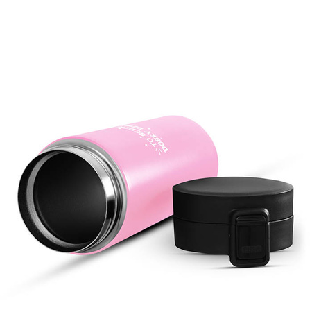 Kubek termiczny eXc KEEP, 380ml, jasno różowo