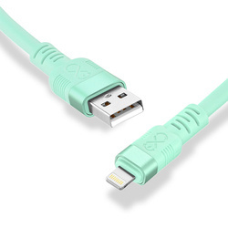Kabel USBA-Lightning eXc WHIPPY Pro 2m,miętowy