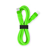 Kabel USBC-USBC eXc WHIPPY Pro 0.9m,neonowa zieleń