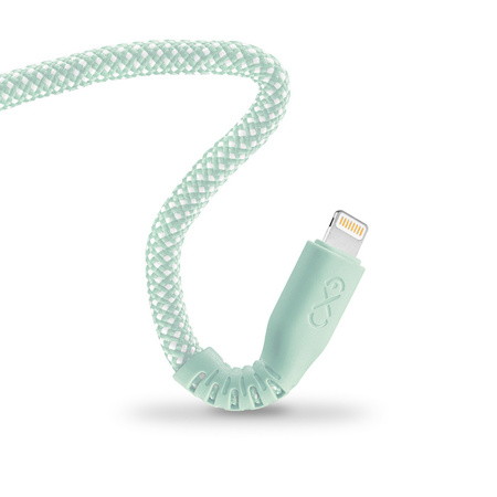 Kabel USBC-Lightning eXc IMMORTAL,0.9m,miętowy