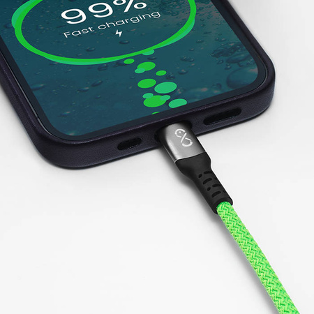 Kabel USBA-USBC eXc BRAID 1.2m,żółty