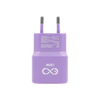 Uniwersalna ładowarka sieciowa eXc SLIM,1xUSBA QC+1xUSBC PD,20W,liliowa