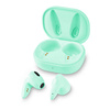 Słuchawki douszne bezprzewodowe TWS z mikrofonem eXc COOL, liść mięty