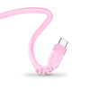 Kabel USBA-USBC eXc WHIPPY Pro 2.0m,pudrowy róż