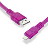 Kabel USBA-Lightning eXc WHIPPY Pro 2m,purpurowy zachód