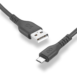 Kabel USBA-micro USB eXc BASIC 1.2m,szary