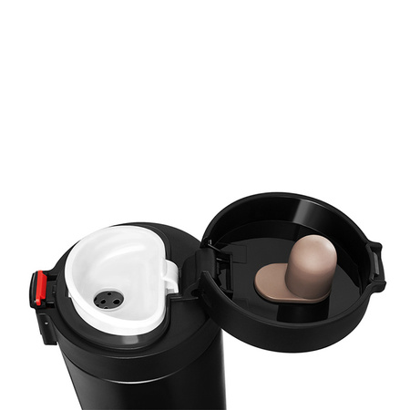 Kubek termiczny eXc KEEP, 380ml, czarny