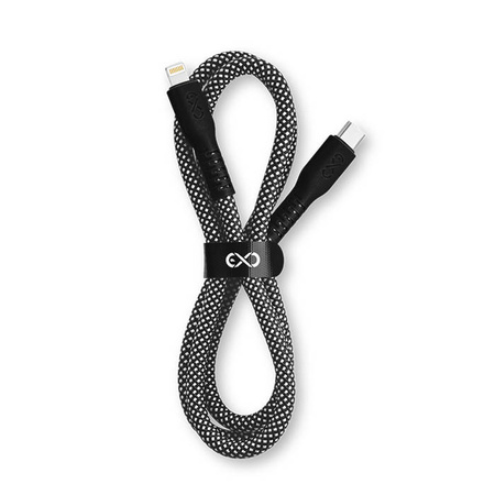 Kabel USBC-Lightning eXc IMMORTAL,0.9m,czarny