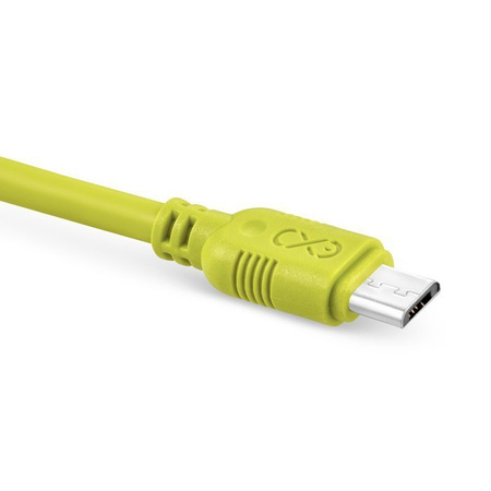 Kabel USB - micro USB eXc WHIPPY 2m zielony