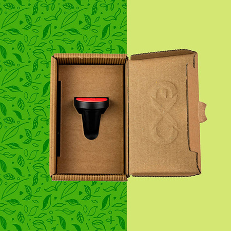 Uniwersalny magnetyczny uchwyt samochodowy na telefon komórkowy eXc BASIC,czerwony