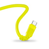 Kabel USBA-USBC eXc WHIPPY Pro 0.9m,neonowy żółty