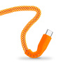 Kabel USBA-USBC eXc IMMORTAL, 0.9m, pomarańczowy