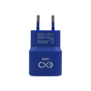 Uniwersalna ładowarka sieciowa eXc SLIM,1xUSBA QC+1xUSBC PD,20W,granatowa