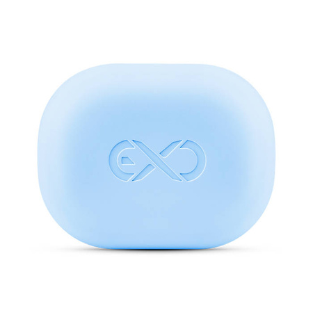 Słuchawki douszne bezprzewodowe TWS z mikrofonem eXc COOL, błękit nieba