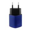 Uniewersalna ładowarka sieciowa eXc CUBE,1xUSBA QC+1xUSBC PD,33W,granatowa