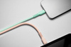 Kabel USBA-Lightning eXc IMMORTAL,0.9m, miętowy
