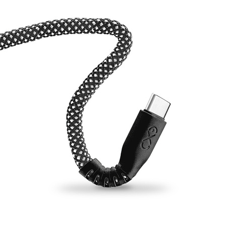 Kabel USBC-USBC eXc IMMORTAL,0.9m,czarny