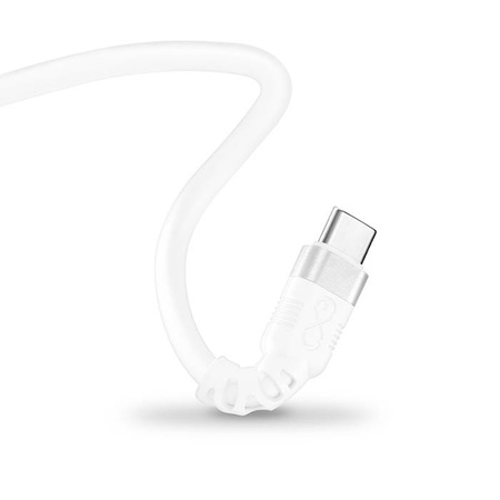 Kabel USBA-USBC eXc WHIPPY Pro 0.9m,biały
