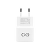 Uniwersalna ładowarka sieciowa eXc SLIM,1xUSBA QC+1xUSBC PD,20W,biała