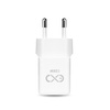 Uniwersalna ładowarka sieciowa eXc CUBE,1xUSBA QC+1xUSBC PD,25W,biała