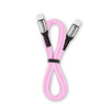 Kabel USBC-USBC eXc BRAID,1.2m,jasno różowy