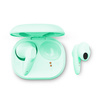Słuchawki douszne bezprzewodowe TWS z mikrofonem eXc COOL, liść mięty