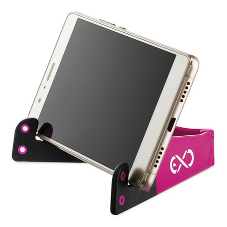 Stojak na telefon/tablet eXc EASY różowy
