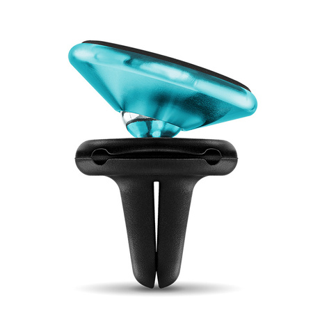 Uniwersalny magnetyczny uchwyt samochodowy na telefon komórkowy eXc HOLD, czarno-miętowy