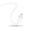 Kabel USBA-Lightning eXc WHIPPY Pro 0.9m,biały