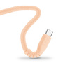 Kabel USBC-USBC eXc IMMORTAL,2.0m,brzoskwiniowy