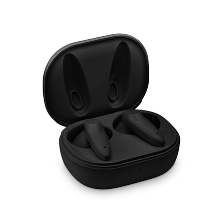 Słuchawki douszne bezprzewodowe TWS z mikrofonem eXc COOL, czarny