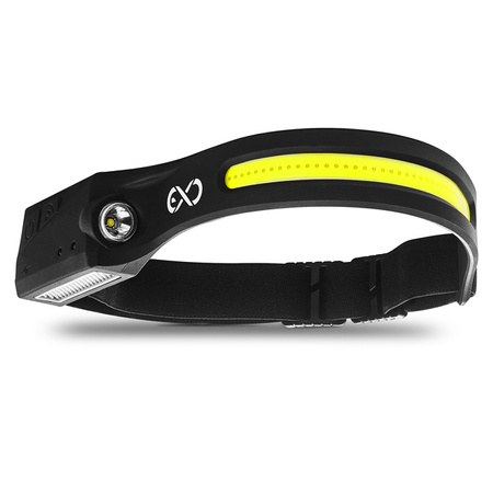 Latarka/lampka czołowa eXc HEAD, czarna