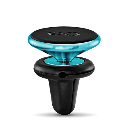 Uniwersalny magnetyczny uchwyt samochodowy na telefon komórkowy eXc HOLD, czarno-miętowy