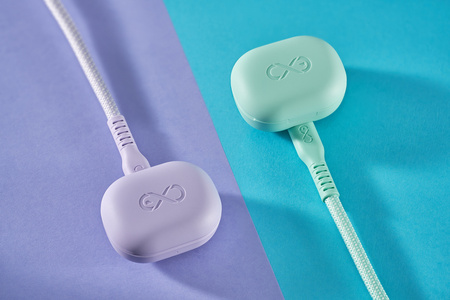 Kabel USBA-USBC eXc IMMORTAL, 0.9m, miętowy