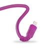 Kabel USBA-Lightning eXc WHIPPY Pro 0.9m,purpurowy zachód