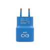 Uniwersalna ładowarka sieciowa eXc SLIM,1xUSBA QC+1xUSBC PD,20W,rozlany cyan
