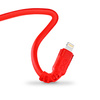 Kabel USBA-Lightning eXc WHIPPY Pro 2m,krwista czerwień