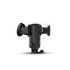 Uniwersalny uchwyt samochodowy na telefon komórkowy eXc GRAVITY, czarny