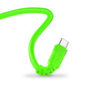 Kabel USBC-USBC eXc WHIPPY Pro 0.9m,neonowa zieleń