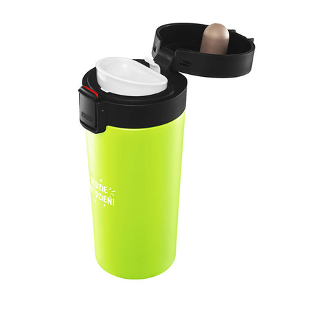 Kubek termiczny eXc KEEP, 380ml, neon zielony