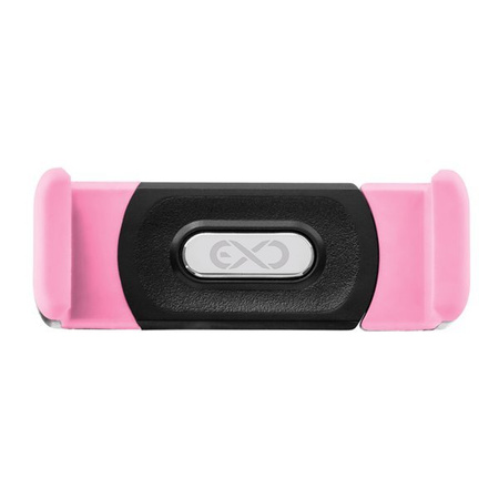 Uchwyt samochodowy eXc AIR czarno-jasno różowy