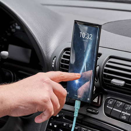 Uniwersalny magnetyczny uchwyt samochodowy na telefon komórkowy eXc HOLD, czarny