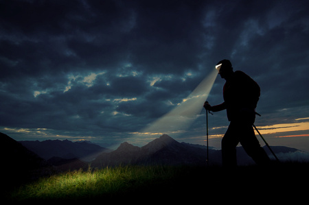 Latarka/lampka czołowa eXc HEAD, czarna