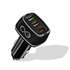 Uniwersalna ładowarka samochodowa eXc LIGHT,2xUSBA QC+1xUSBC PD,48W,czarna