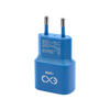 Uniwersalna ładowarka sieciowa eXc SLIM,1xUSBA QC+1xUSBC PD,20W,rozlany cyan