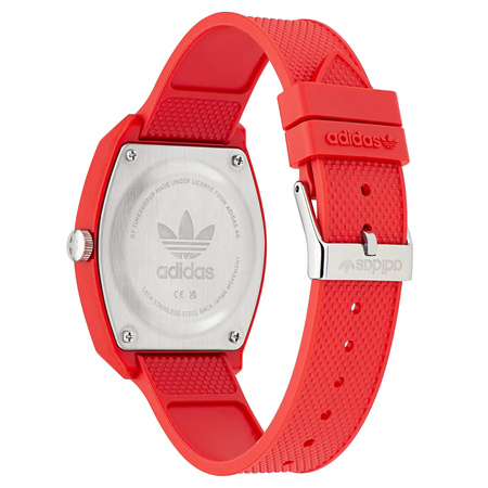 Zegarek Adidas Project Two AOST23051, czerwony