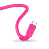 Kabel USBA-USBC eXc WHIPPY Pro 2.0m,cukierkowy róż